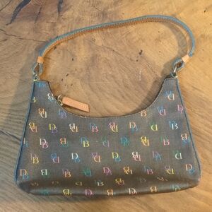Dooney & Bourke Multicolor DB Monogram Shoulder Bag